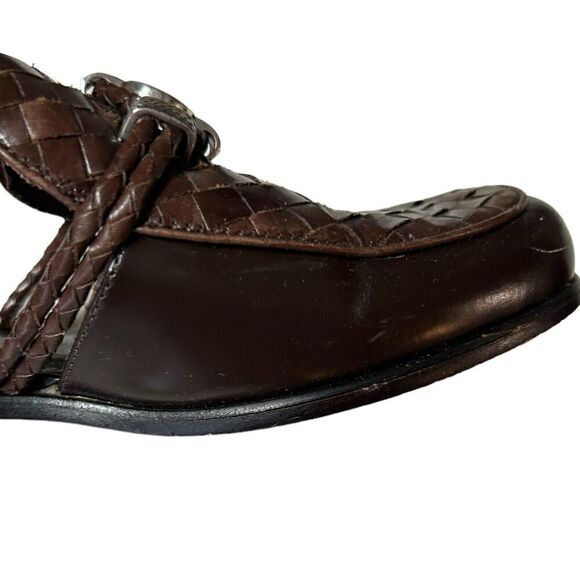 Brighton Holland Brown Open Side Loafers size 5.5M - Picture 5 of 16